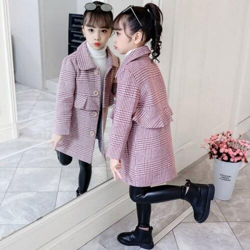 2020 Baby Girl Winter Clothes Kids Jackets for Girls Autumn Winter Coat 8 9 10 12 14 Year Children Thicken Windbreaker