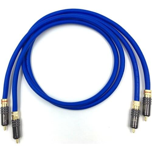 Hifi Audio Cardas 2RCA to 2RCA Audio Cable HiFi RCA to RCA female interconnect cable, RCA audio signal cable