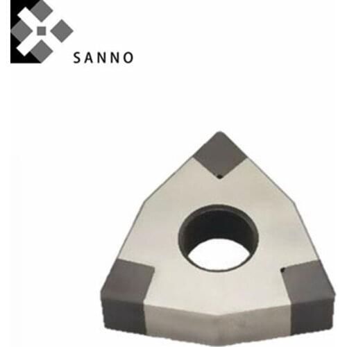 Free shipping! 2pcs WNMG080404 / WNMG080408 / WNMG080412 CBN cnc carbide turning inserts for cast iron