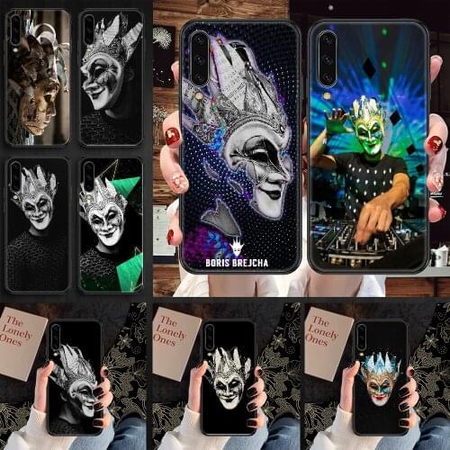 DJ Boris Brejcha Phone case For Samsung Galaxy A 3 5 7 8 10 20 21 30 40 50 51 70 71 E S 2016 2018 4G black luxury shell silicone