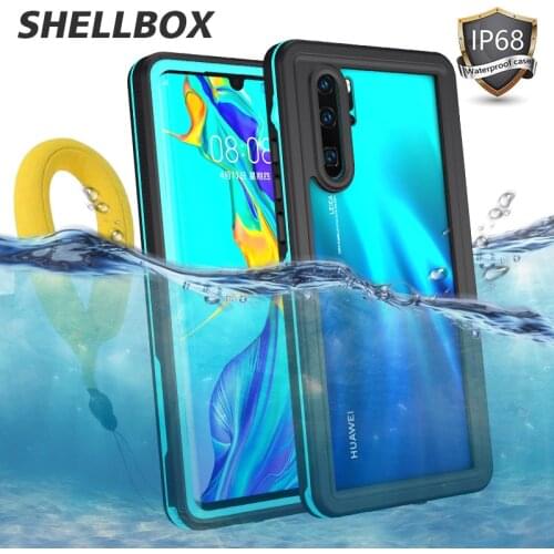 MOMOTS Shockproof Waterproof Case for Huawei P30 Pro P30 Lite Underwater Case for Huawei P40 Pro P20 Pro Luxury Clear Cover