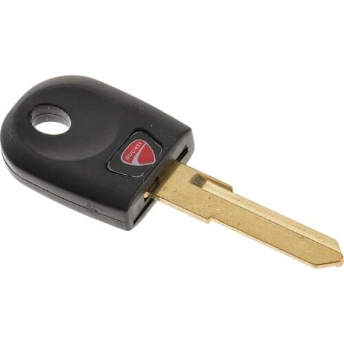 Black Blank Key Blade Motorcycle For Ducati 696 600 748 848 999 1098 800 900 ABS plastic copper
