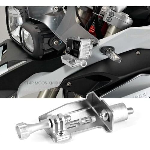 Motorcycle Holder Cam Camera Driving Recorder Bracket Front Camera Mount CamRack For BMW F650GS F700GS F800GS F 700 800 GS