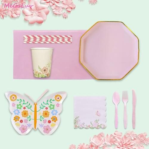 MeGaLuv Wedding Disposable Tableware