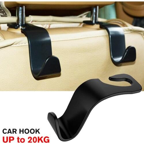 Universal Car Seat Back Hook Car Accessories Interior Portable Hanger Holder Storage for Car Bag Purse Cloth Decoration Dropship