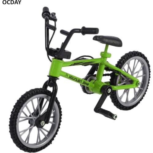 1 PCS Finger bmx Bike Toys for Boys Mini Bike With Brake Rope Alloy bmx Functional Mountain Bicycle Model Toys for Children Gift