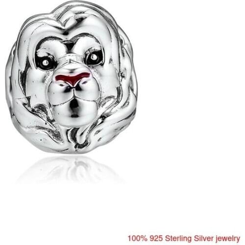 The Lion King Simba Charms For Woman 925 Silver Beads For Jewelry Making Fit European Bracelets & Bangle Sterling Silver Jewelry