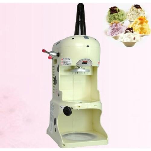 2021 Most Popular Covered Electric Commercial Ice Crusher Machine Ice Shaving Machine Snow Flake Ice Machine