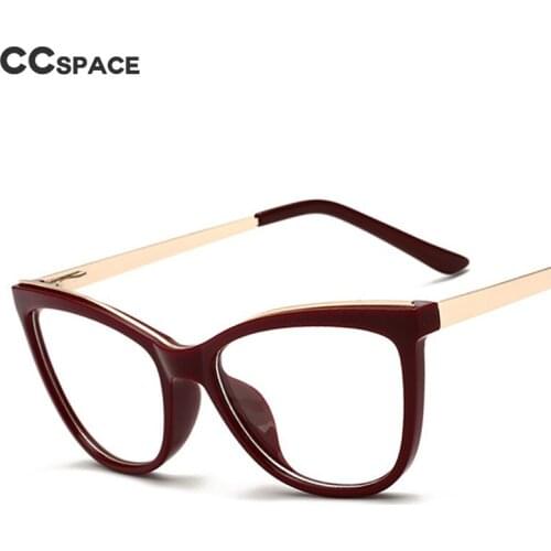 49732 Retro Cat Eye Anti Blue Light Optical Glasses Frames Men Women Square Fashion Computer Eyeglasses
