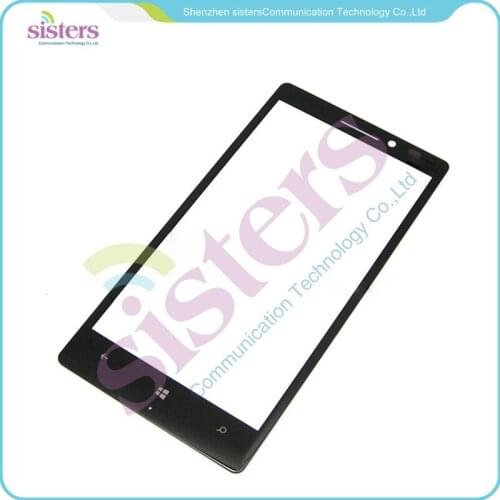 50pcs High Quality New Wholesale Black Front Outer Glass Lens Replacement For Nokia N930 Martini, Free Shipping With Tracking No