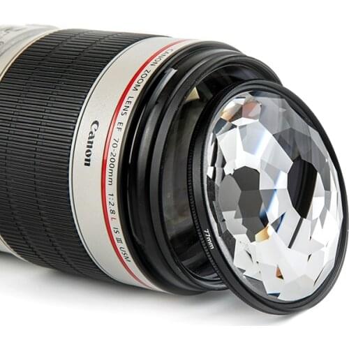 77mm Kaleidoscope Special Effects Filter Change The Number of Shooting Objects Camera Lens Filter Accessories