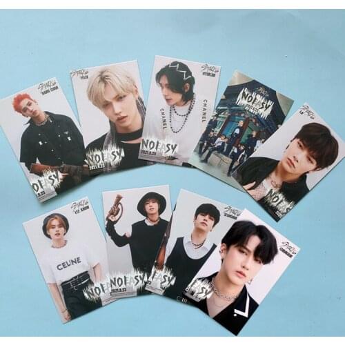 8PCS/Set Kpop STRAY KIDS Poster Photocard New Album NOEASY Mixtape : OH Photo Cards Postcard Fans Collection Gift New Arrivlas