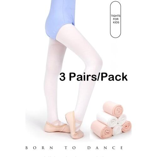 Ballet Tights For Kids Pink White Children Tights For Baby Girls Kids Cute Velvet Pantyhose Stockings Ballet Dance Dancewear