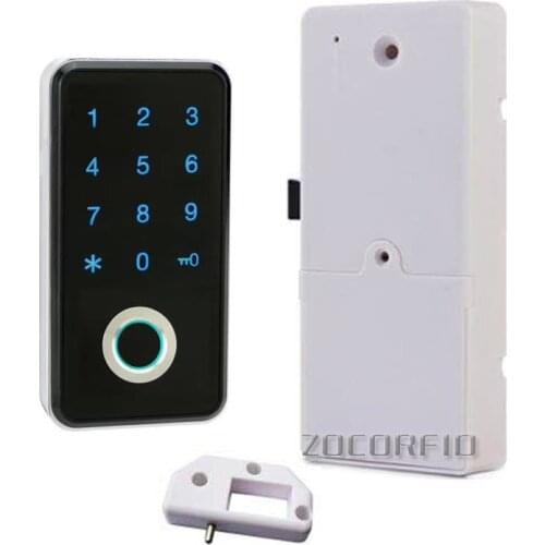 Digital Smart Password Biometric Fingerprint Lock/ Drawer Safe Box Cabinet Locker