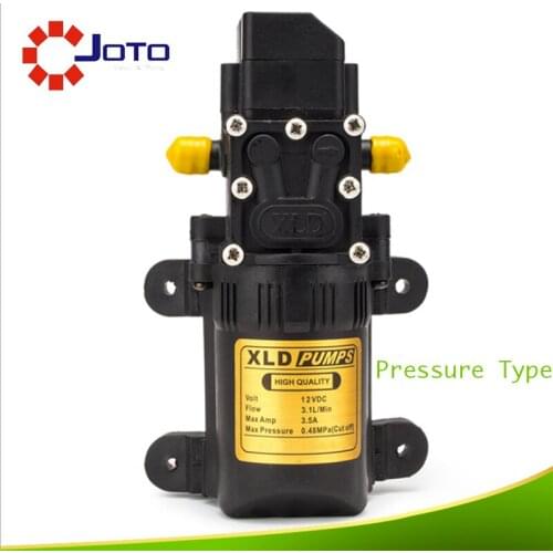 Electrical Sprayer Water Pressure Pump Parts Agricultural Irrigation 12V Intelligent Diaphragm Pump 20~30m Fish Tank/purifier