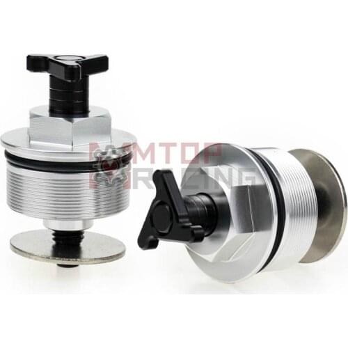 Preload Fork Caps For Yamaha DT125 2004 2005 2006 41mm Tri Adjustable Fork Bolts