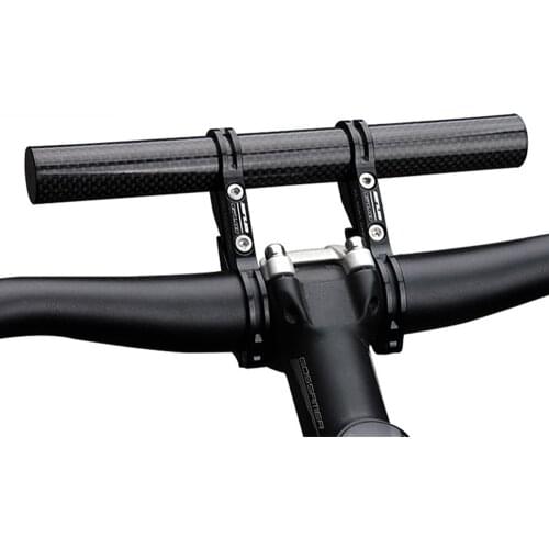 GUB 202 Carbon Fiber Bike Handlebar Extender Bracket Aluminum Alloy Clamp Bicycle Stand For Cycling Handle Support Extender