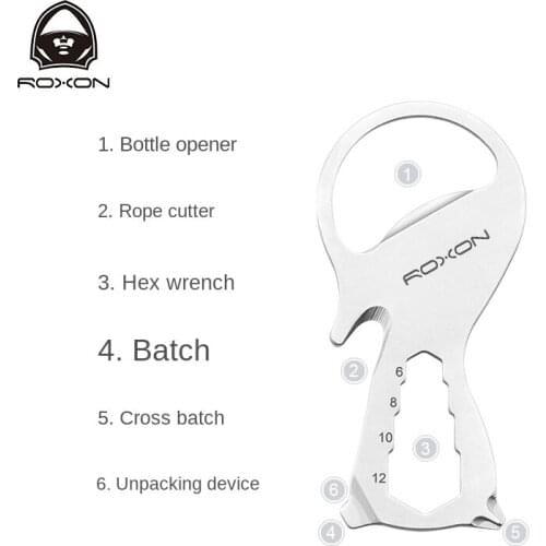 Multifunctional football tool card 6 in 1 outdoor camping practical portable portable multi-purpose