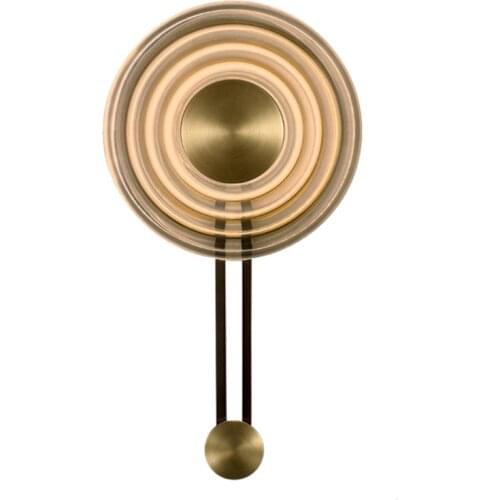 Fashion Personality Wall Lamps Modern Metal Glass Wall Lights For Restaurant Bedside Bedroom Living Room Wall Sconces WA187