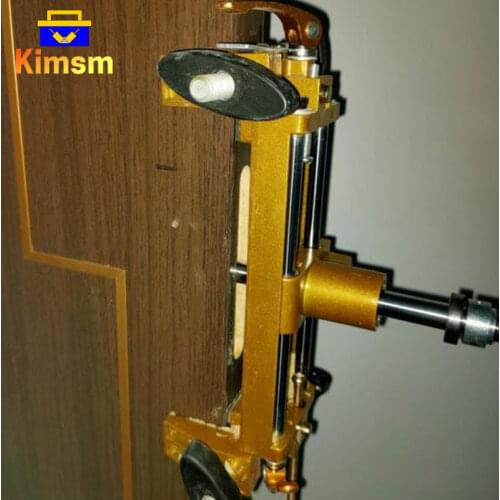 Wooden Door Slotter Set Keyhole Opener For Woodworking Open Lock Hole Device Quick Release Max Deepth 13mm Keyhole Opening Tools