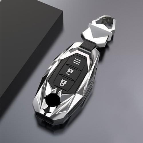 Zinc Alloy Silicone Car Remote Key Case Cover Fob For Infiniti QX70 FX35 FX37 FX45 FX50 2008 2010 2011 2012 2013 2015-2019 S51