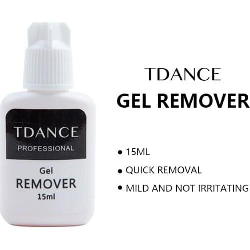 Tdance Professional Gel Remover Gel Type Quickly Remove False Eyelashes 15ML Individual Extension Beauty Tools