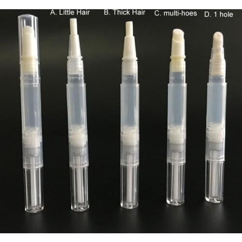 2ML Mascara or Lip Gloss Tube Ontainer Cosmetic Cotainer,Make Up Empty Tube Plastic Disposable Dial Up Pen
