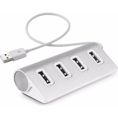 USB Hub 2.0 Multi USB 2.0 Adapter High Speed Splitter Portable Hubs USB 4 Ports For Laptop PC Computer High Speed For PC Mac TF