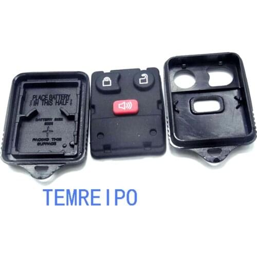 5pcs/lot 3 Buttons Replacement Remote Car Control Key Cover Fob Selling For for american car