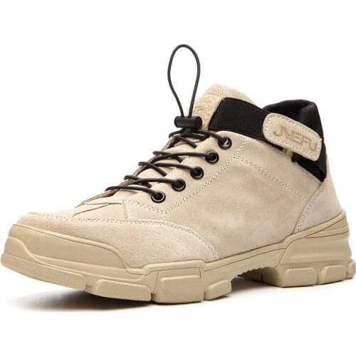 Unisex Safety Shoes Men Boots Puncture-Proof Sneakers Men Steel Toe Waterproof Work Shoes Indestructible Safety Boots