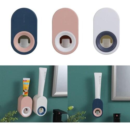 1Pcs Squeezer for toothpaste Automatic toothpaste dispenser Wall mounted toothpaste holder Lazy dispenser for toothpaste