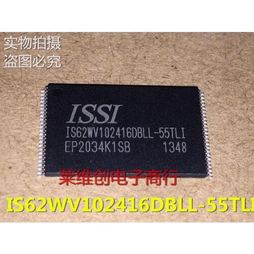 100% New&Original IS62WV102416DBLL-55TLI TSOP48 ISSI