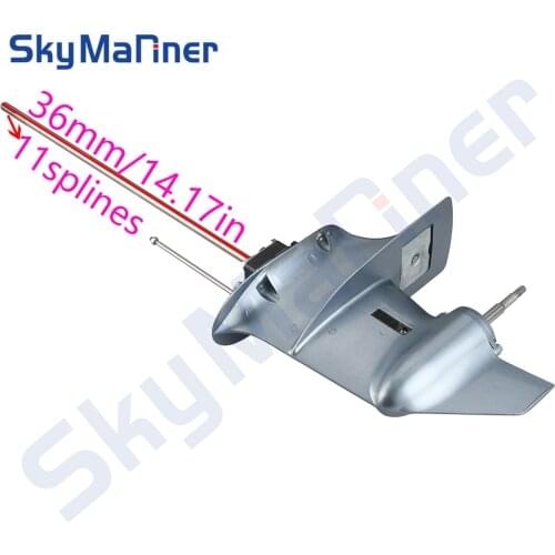 63V-45300-03-4D Lower Casing Assy SHORT For Yamaha Outboard Parts 2T Parsun Hidea 63V 63W series 9.9HP 15 HP 63V-45300