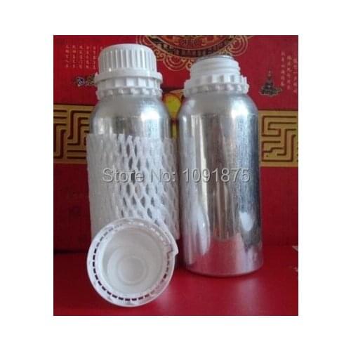 Free shipping 500ml aluminum bottles cleaned surface for chemical with tamper proof cap aluminum essential olive oil bottles