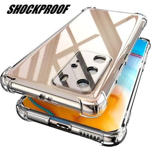S21 + Note 10 20 Ultra M11 M21 M31s M51 A12 Cover Luxury Shockproof Silicone Case for Samsung Galaxy S8 S9 Plus S10 S10e S20 FE