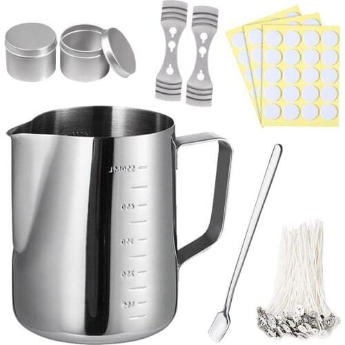 DIY Candle Crafting Tool Kit DIY Candles Craft Tools Candle Wick Candle Making Tool For Beginner Candle Making Wax Cup Set