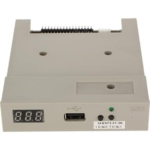Gotek 3.5" SFRM72-FU-DL Floppy Drive USB Emulator for 720KB Electronic Organ