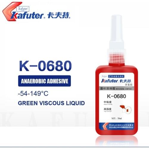 Kafuter K-0680 50g High Strength Anaerobic Adhesive Metal Metal Screw Lock Screw Glue Thread Seal Anti Rust Up Bonding Hypoxia