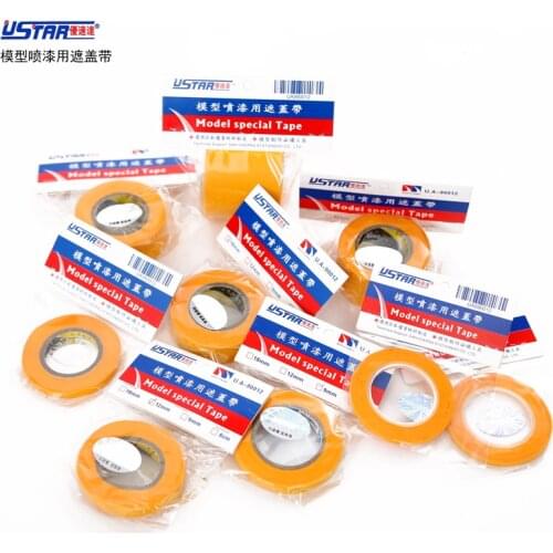 U-STAR Masking Tape 2mm-50mm 10 Sizes Model Special Masking Tape Model Hobby Painting Tools Accessory