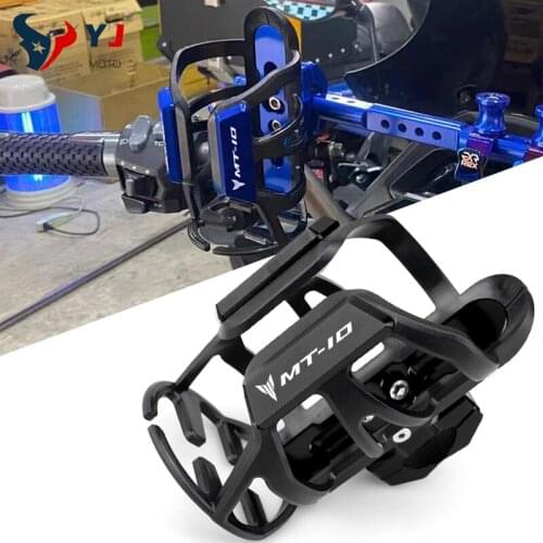 Newest Beverage Water Bottle Cage Accessories For YAMAHA MT-10 MT10 MT 10 High Quality Motorcycle CNC Drink Cup Holder