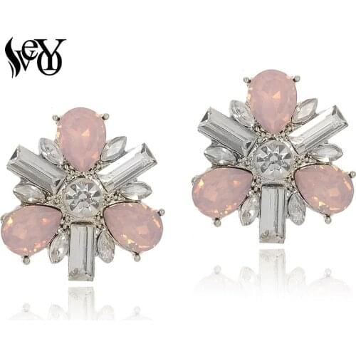 VEYO Stud Earrings for Women Cute Acrylic Earrings 3 Colour Gift Wholesale
