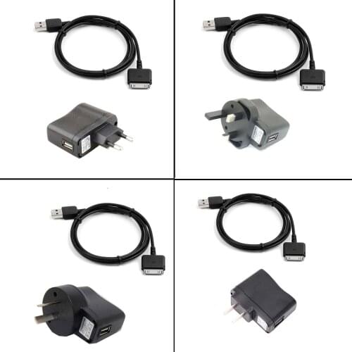 Wall charger & Generic USB Data Sync Cable Charger Cord for BARNES NOBLE NOOK HD 7 8GB 16GB 7" new
