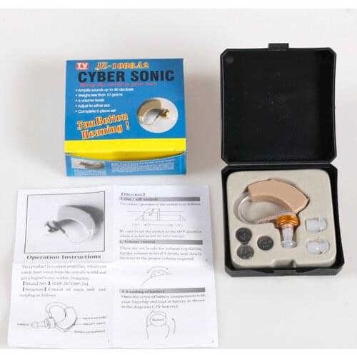 JZ-1088A2 Hearing Aid Sound Amplifier Noise Canceling Hearing Aid Lightweight Hearing Helper For The Elderly