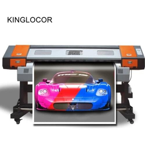 Brand new 1.8m printer 6ft Eco Solvent Printer Epson XP600 print head free shipping