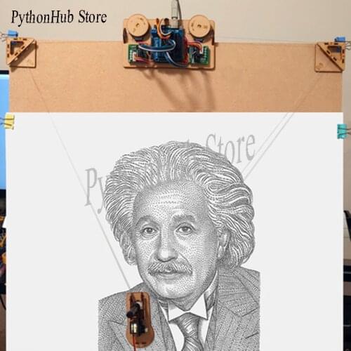 Pull Line Plotter Wall Painting Robot Maker Project Kit Maker Project Tool Polargraph