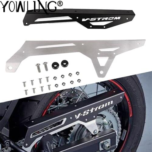 DL VStrom 1000XT Motorcycle Accessories Aluminum Chain Guard Protection Cover For Suzuki DL1000XT V-Strom 1000XT 1000 XT 2018
