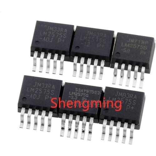 10pcs LM2575S-ADJ LM2575S-3.3 LM2575S-5.0 LM2575S-12 TO-263