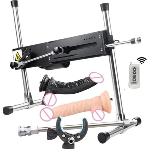 Fredorch 120w strong motor sex machines for adults toys couple sexoshop machine With 4 dildo attachments love machine for women