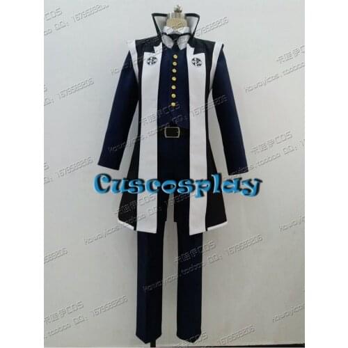 Gyakuten Saiban 5 Simon Blackquill Uniform Cosplay Costume Daily Suit halloween Christmas costume for women men adults