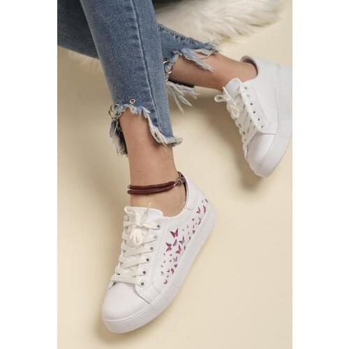 End Butterfly Pattern Women 'S Sneaker